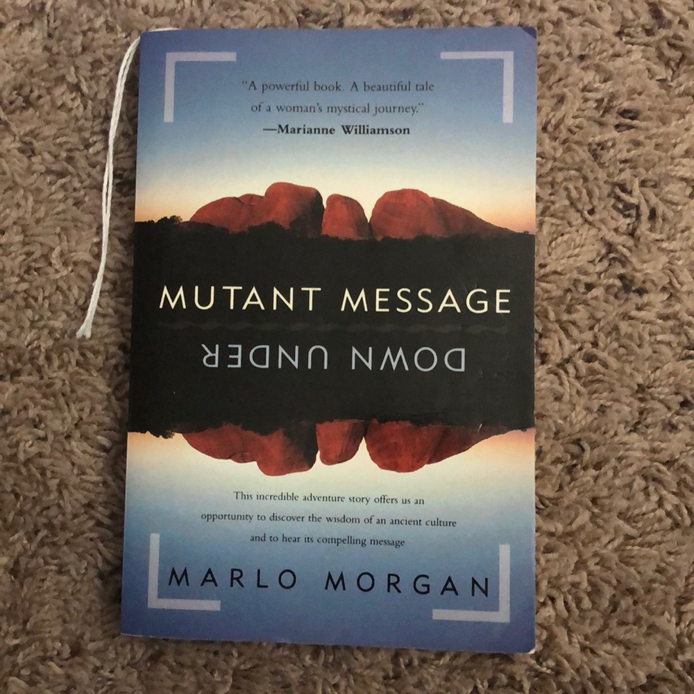 book: mutant message down under by Marlo Morgan
